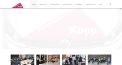 Desktop Screenshot of fahrschule-kopp.com