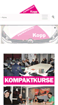 Mobile Screenshot of fahrschule-kopp.com